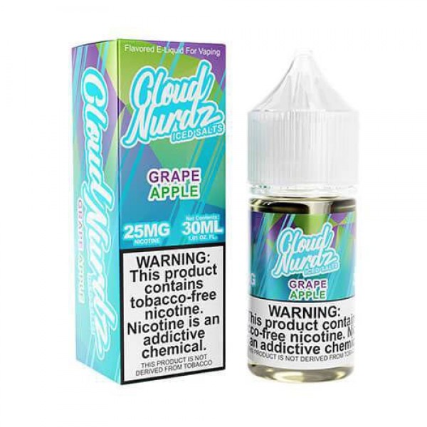 Grape Apple Ice by Cloud Nurdz Salt 30ml