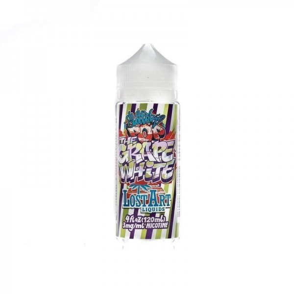 Slotter Pops The Grape White by Lost Art 120ml