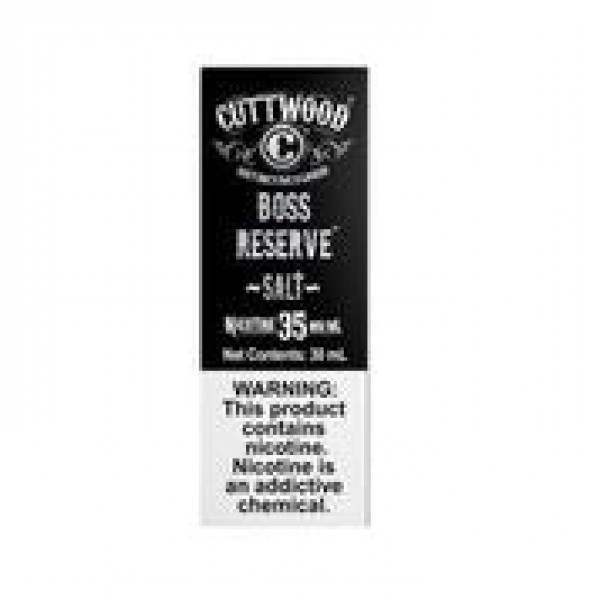 Boss Reserve Salt by Cuttwood 30ml