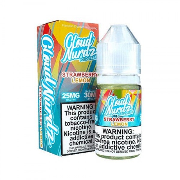 Strawberry Lemon Ice by Cloud Nurdz Salt 30ml