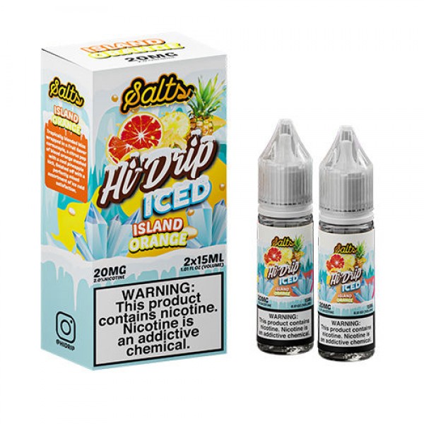 Island Orange Iced by Hi-Drip Salts 30ml