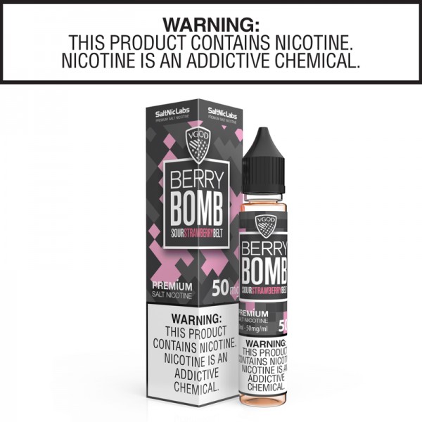 Berry Bomb By VGOD Salt Nic Collection 30ml