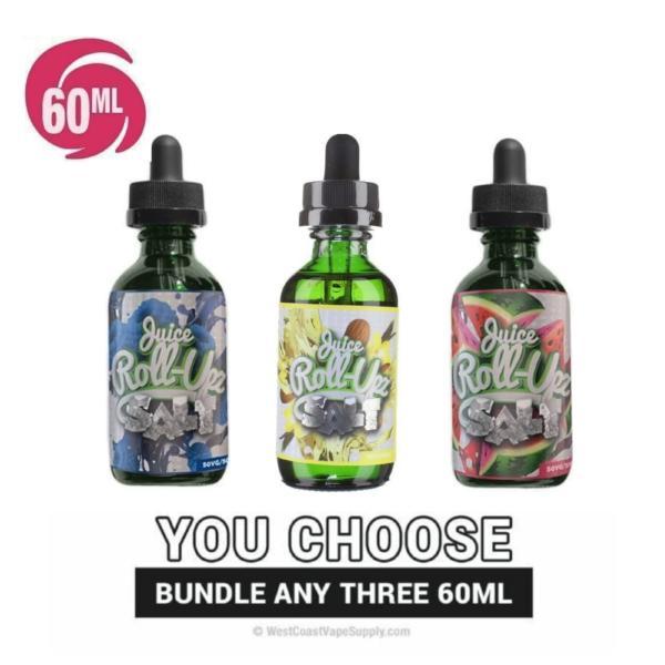 Juice Roll Upz Salt 30ml Pick 3 Bundle (90ml)