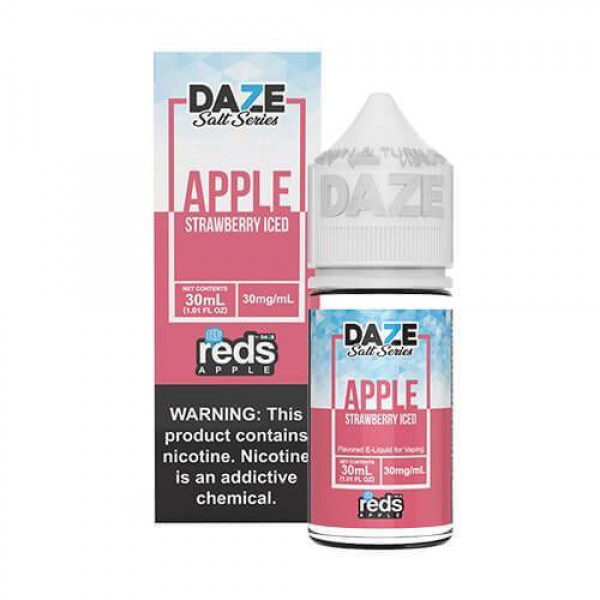 Reds Apple Strawberry Iced by 7 Daze Salt Series 3...