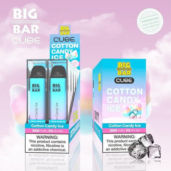 Big Bar CUBE & MAX FLOW DUO Disposable Vape 3000 Puffs