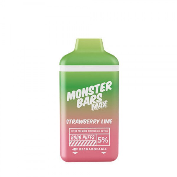 Monster Bars Max Disposable Vape 6000 Puffs