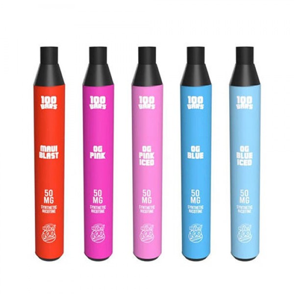 Keep It 100 Bars Disposable Vape 2000 Puffs